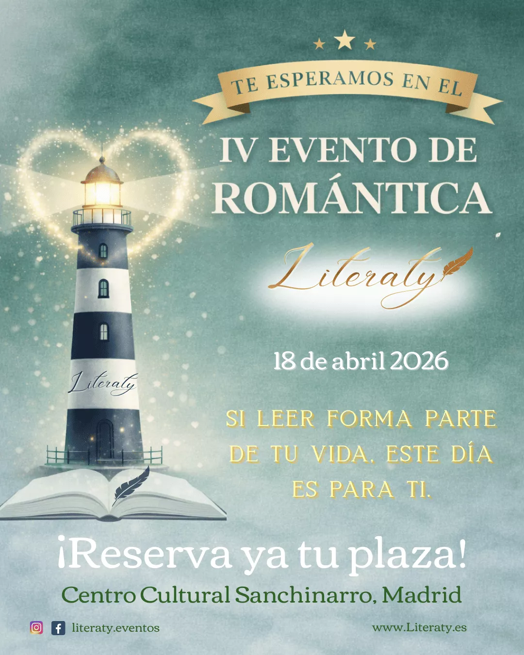 IV Evento de Novela Romántica Ltieraty en Madrid